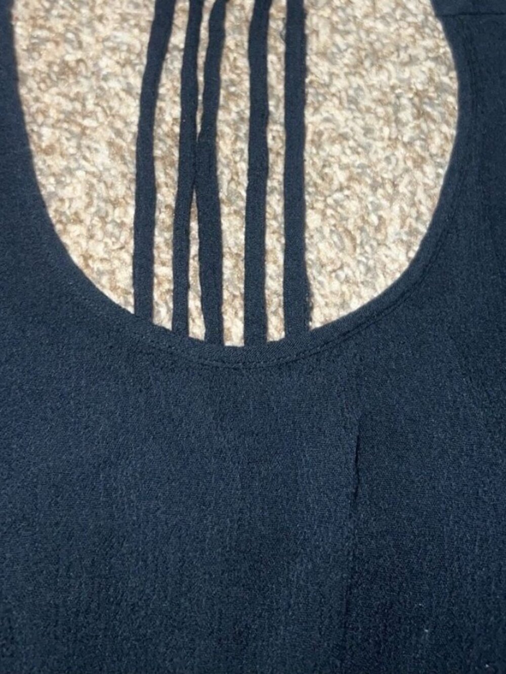 Women’s Small Black Strappy Racerback Tank Top🗺 - Picture 2 of 2